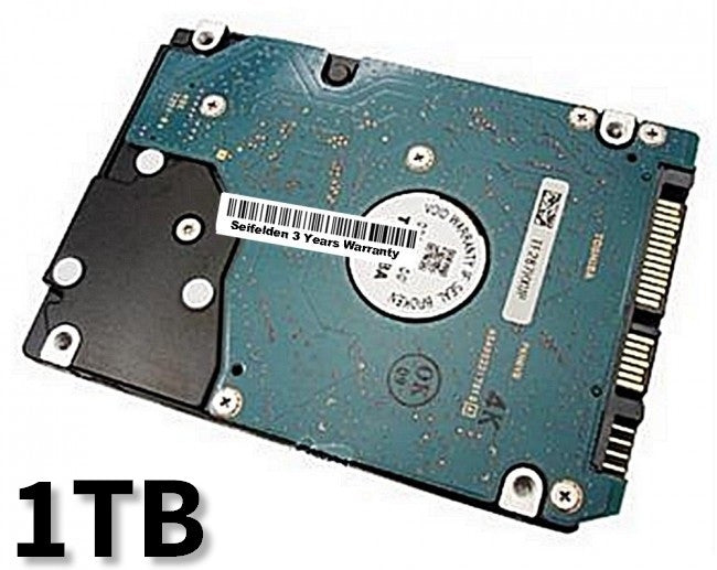 1TB Hard Disk Drive for Toshiba Tecra M10-07U (PTMB3C-07U09C) Laptop Notebook with 3 Year Warranty from Seifelden (Certified Refurbished)