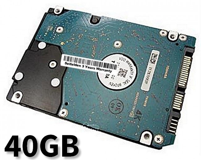 40GB Hard Disk Drive for Toshiba Qosmio X500 Laptop Notebook with 3 Year Warranty from Seifelden (Certified Refurbished)